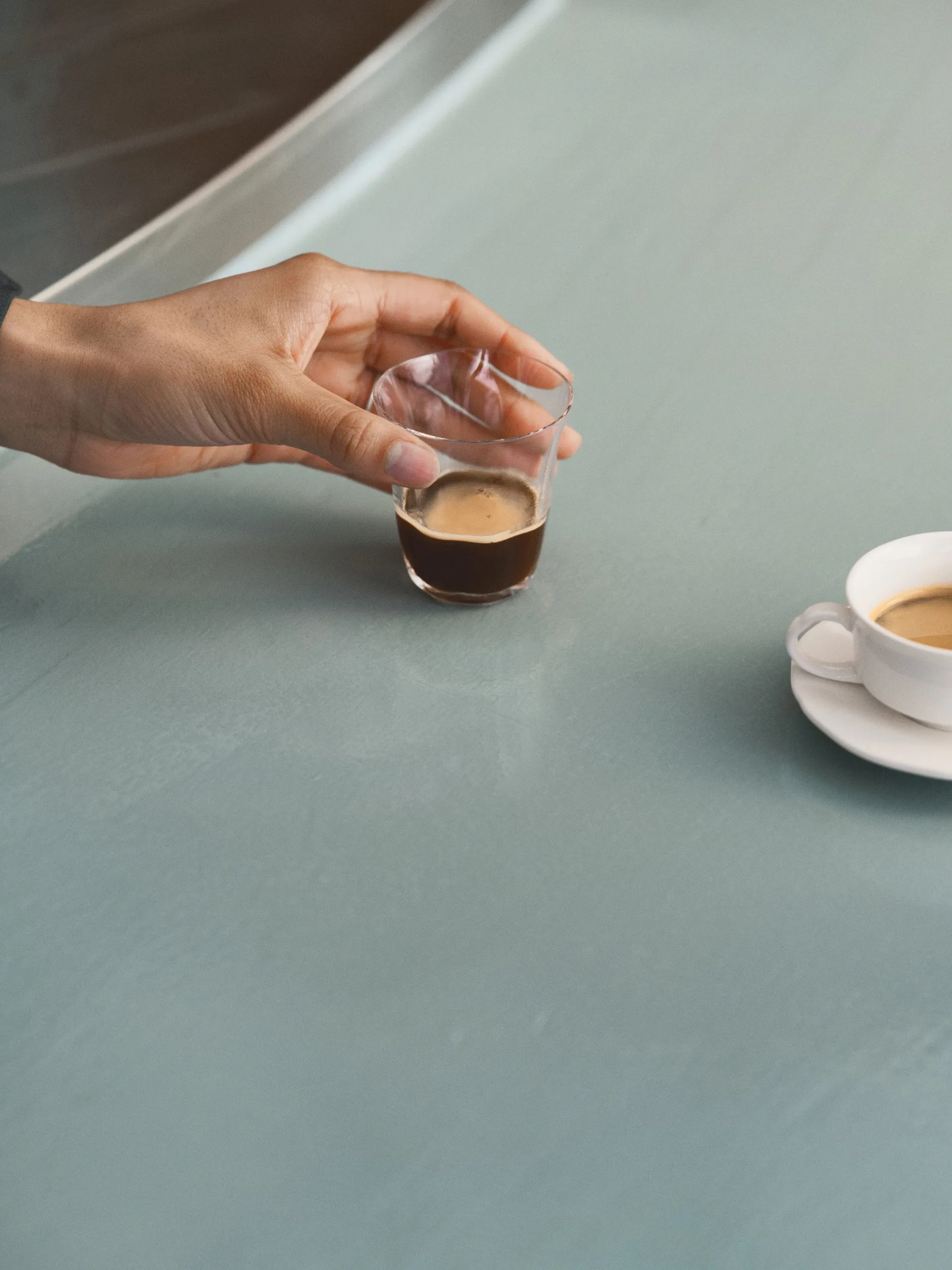 Silhouette double espresso glass 11 cl 4-pack, Clear Serax