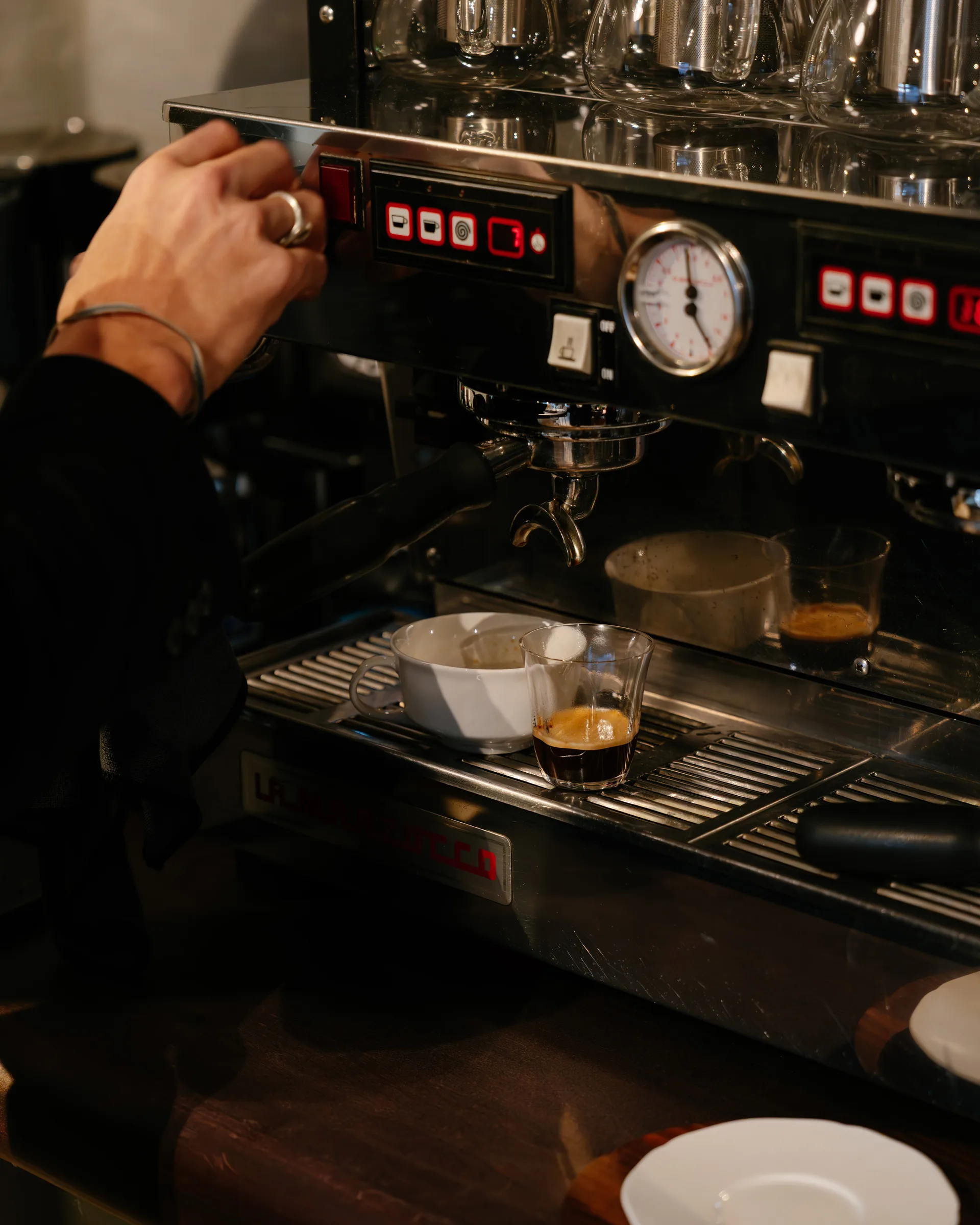 Silhouette double espresso glass 11 cl 4-pack, Clear Serax