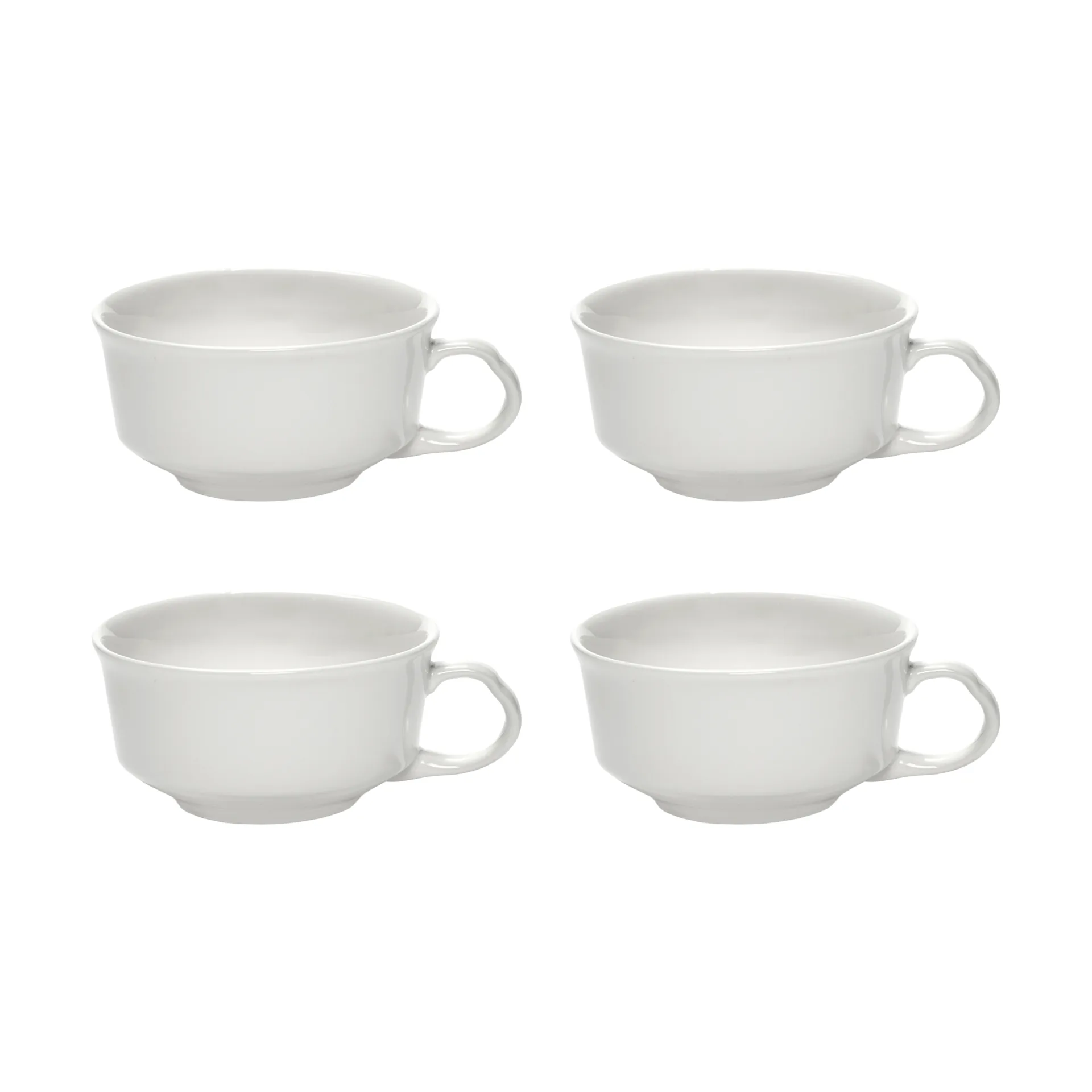 Silhouette espresso cup 10 cl 4-pack, White Serax
