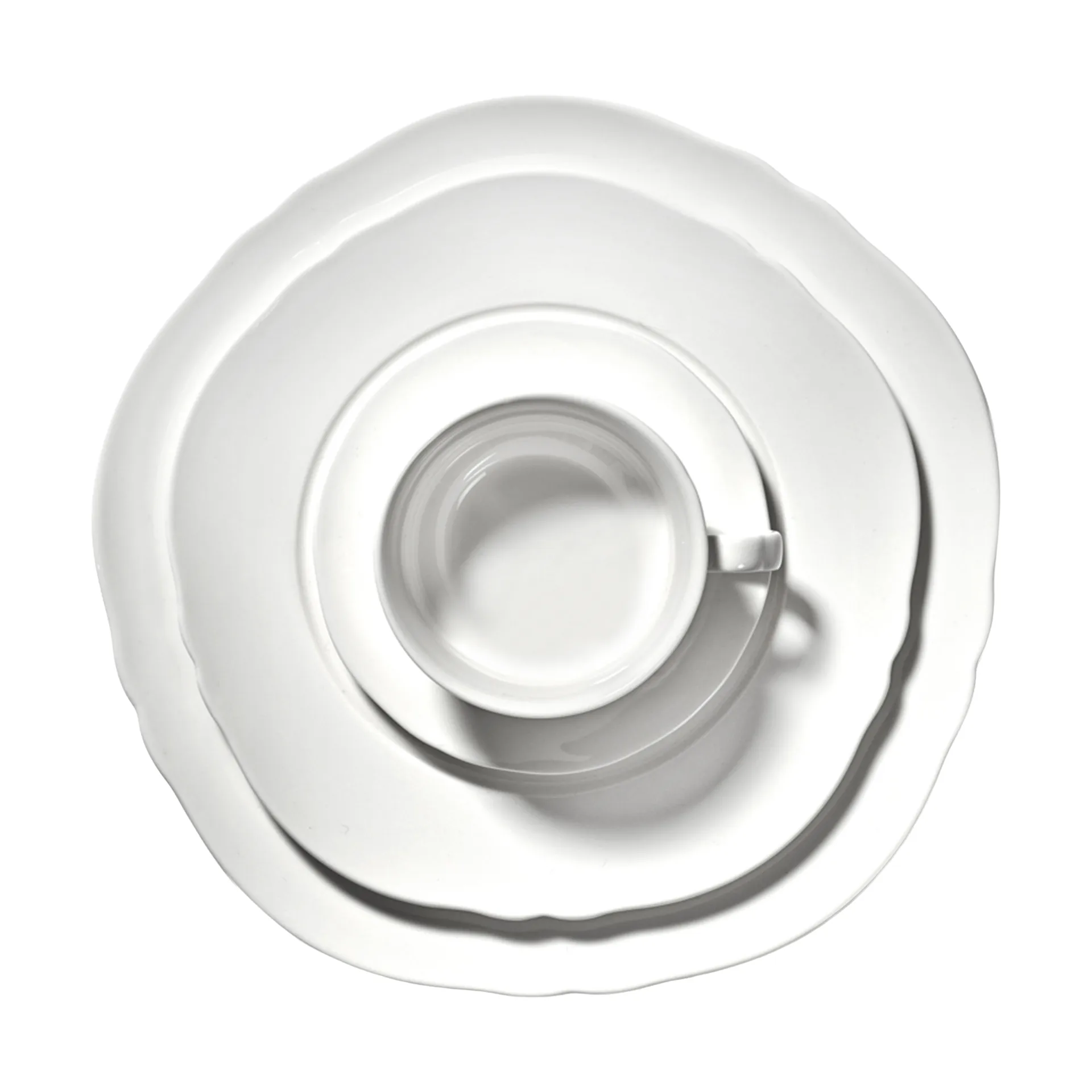 Silhouette espresso cup 10 cl 4-pack, White Serax