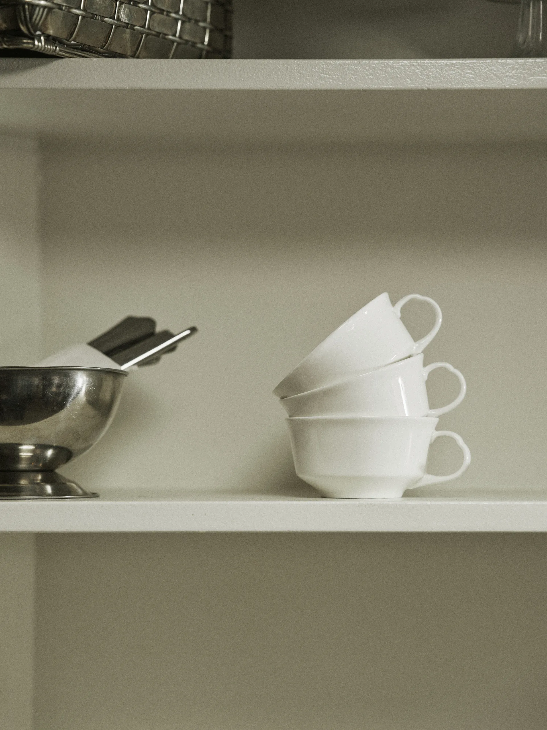 Silhouette espresso cup 10 cl 4-pack, White Serax