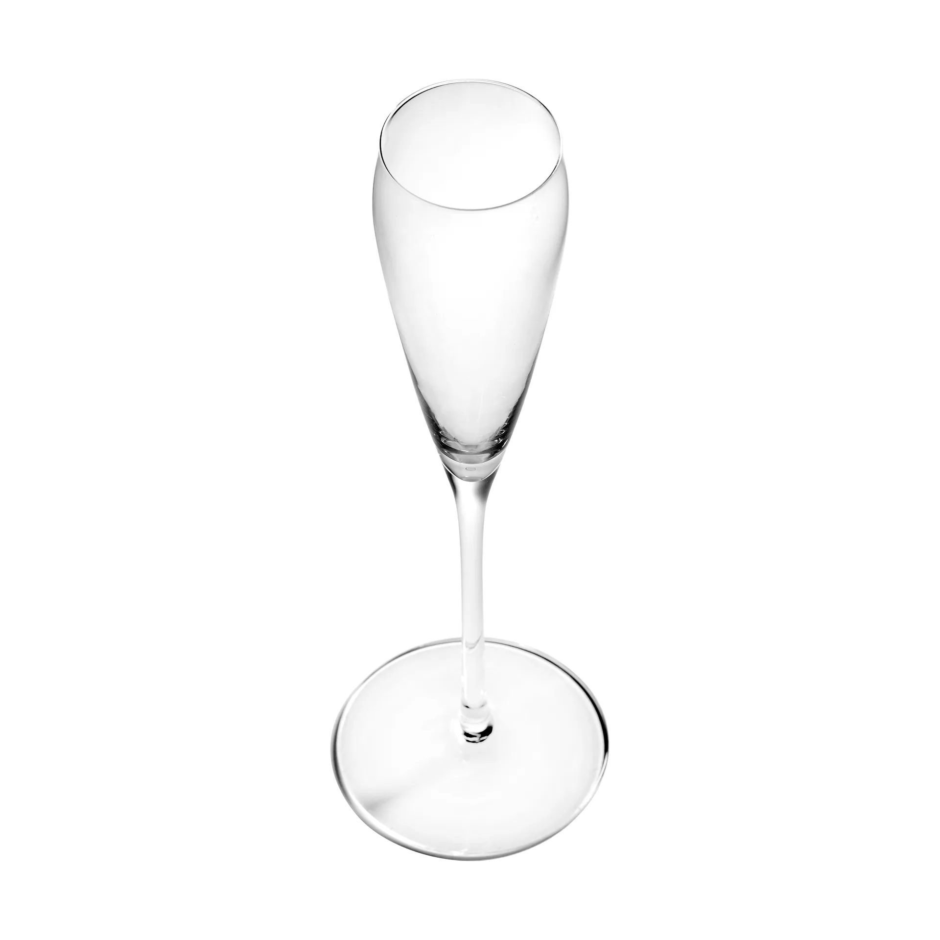 Silhouette flute champagne glass 15 cl 4-pack, Clear Serax