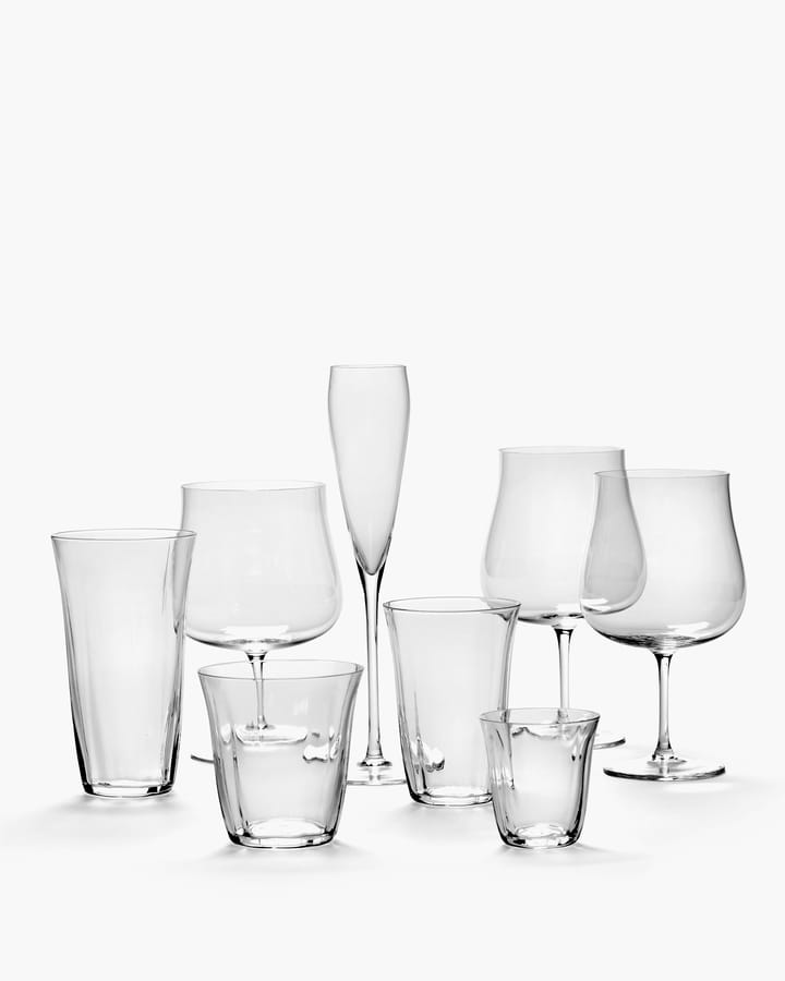 Silhouette long drink glass 44 cl, Clear Serax