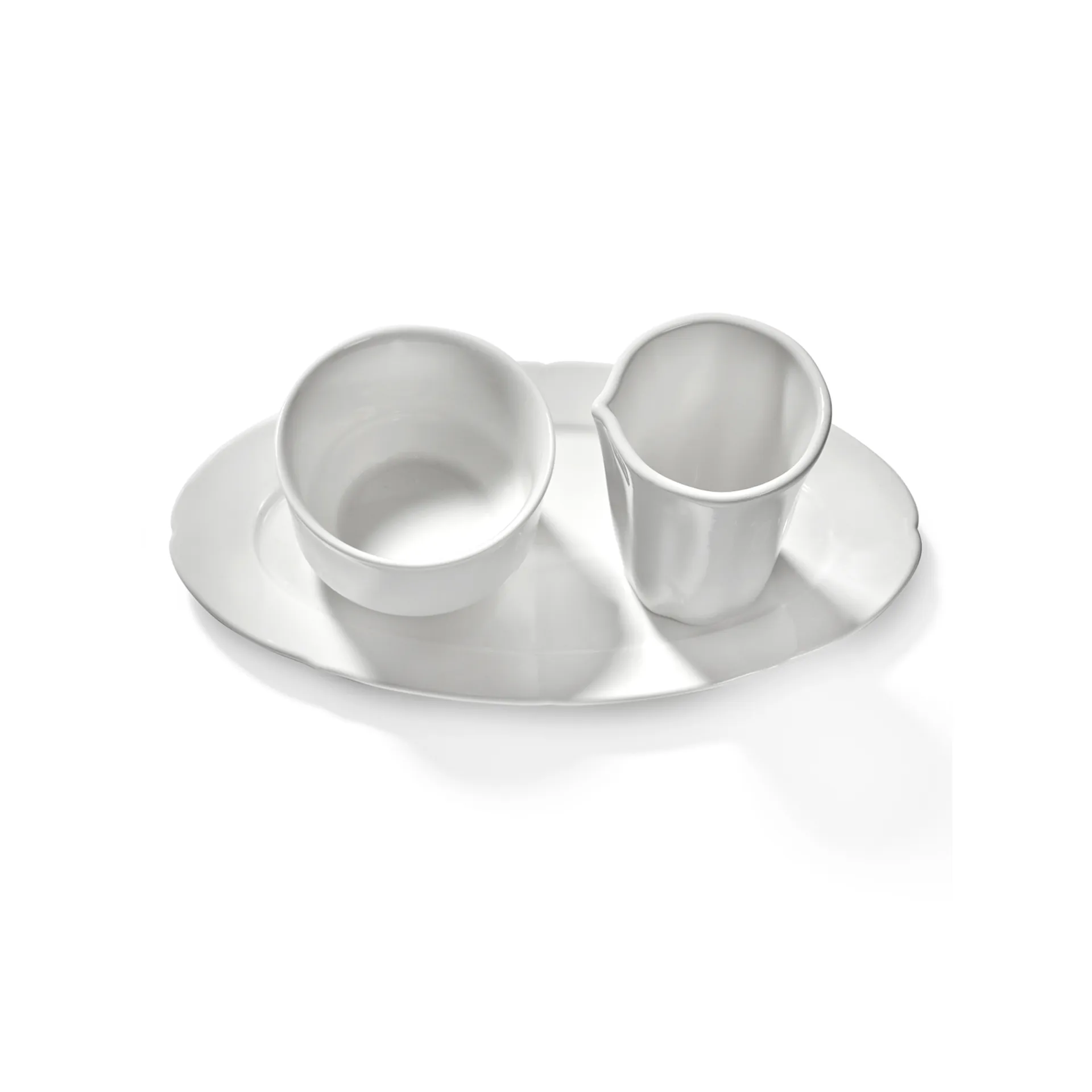 Silhouette milk carafe 7 cl 4-pack, White Serax