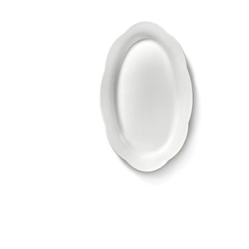 Silhouette oval deep plate M 15x24.5 cm 2-pack - White - Serax