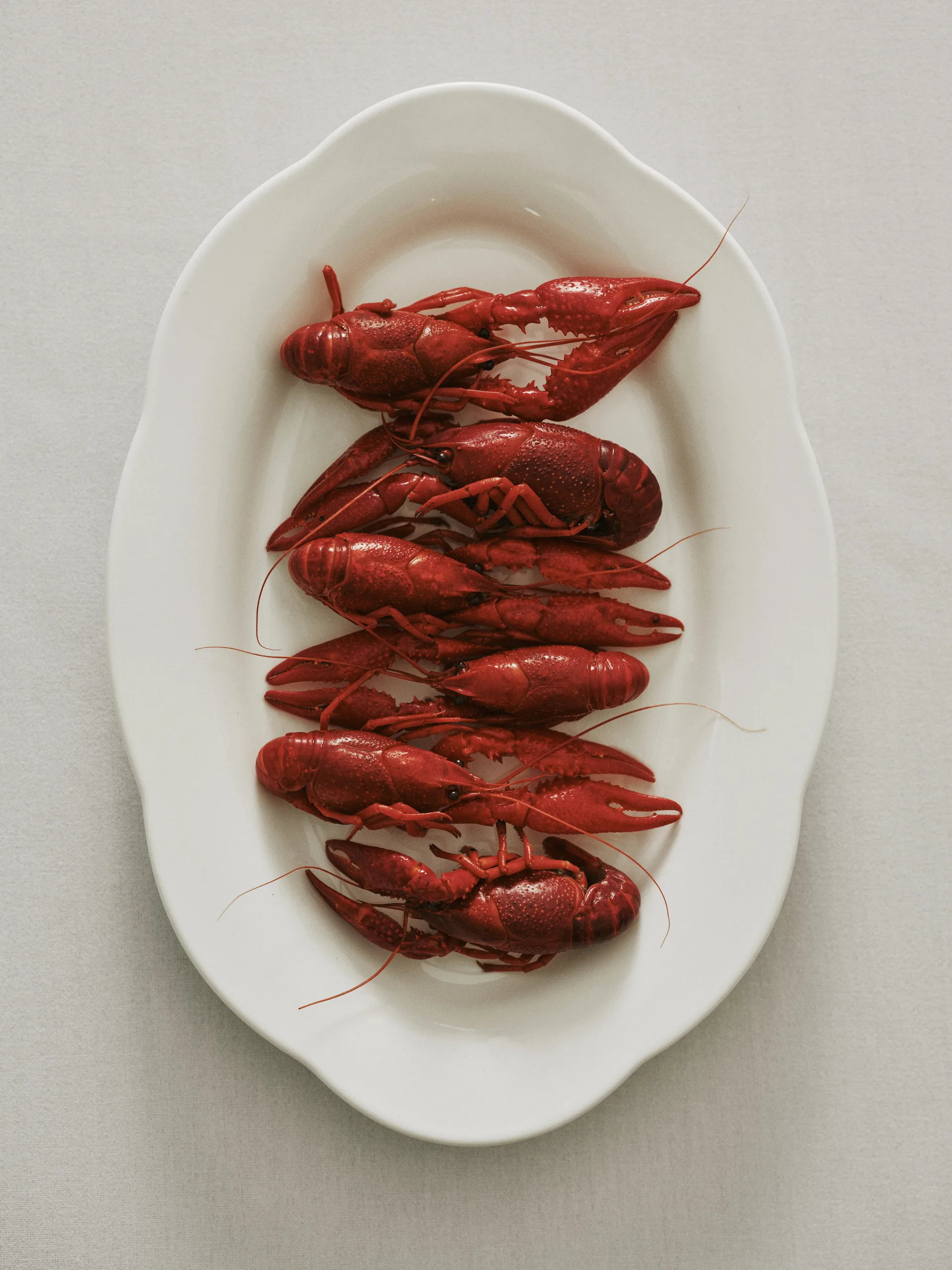 Silhouette oval deep plate M 15x24.5 cm 2-pack, White Serax