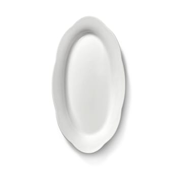 Silhouette oval deep plate S 10x18.5 cm 2-pack - White - Serax