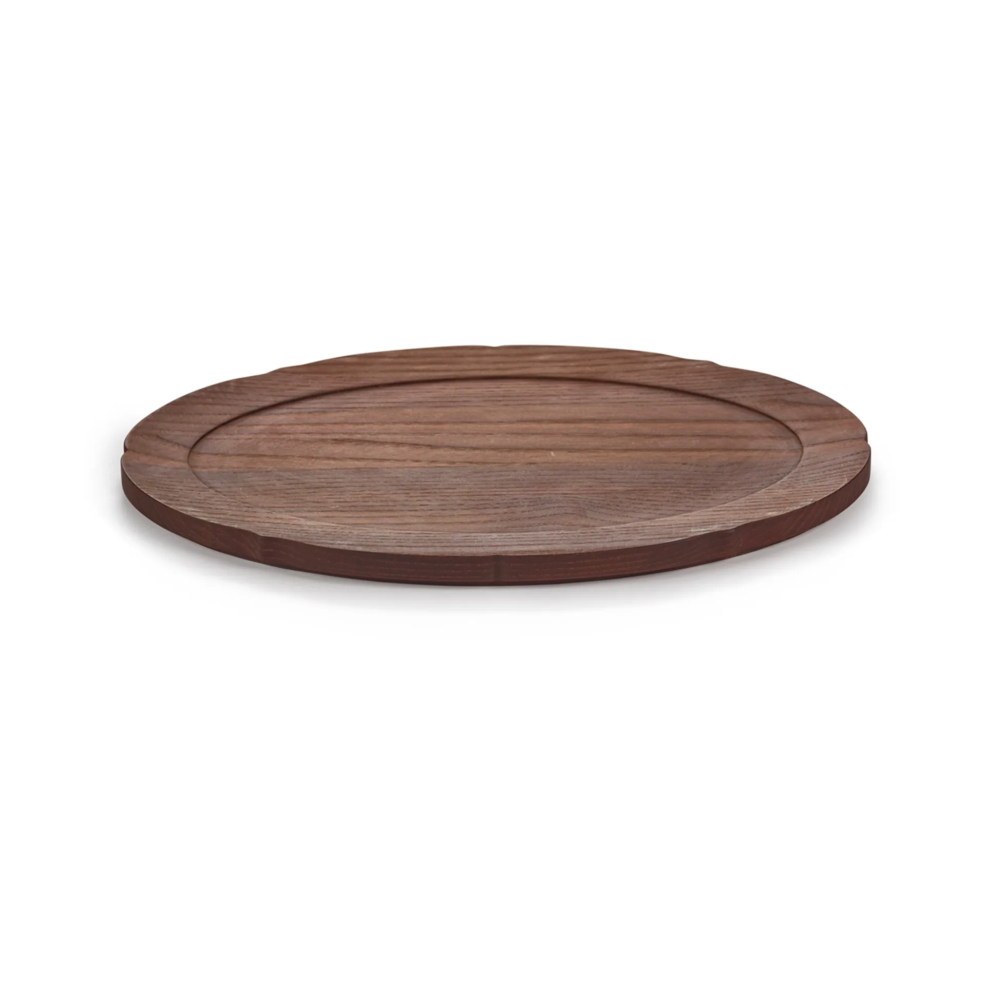 Silhouette oval tray 21x30 cm, Ash Serax