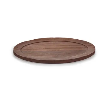 Silhouette oval tray 21x30 cm - Ash - Serax