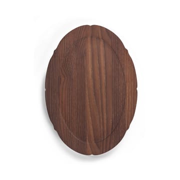 Silhouette oval tray 21x30 cm - Ash - Serax