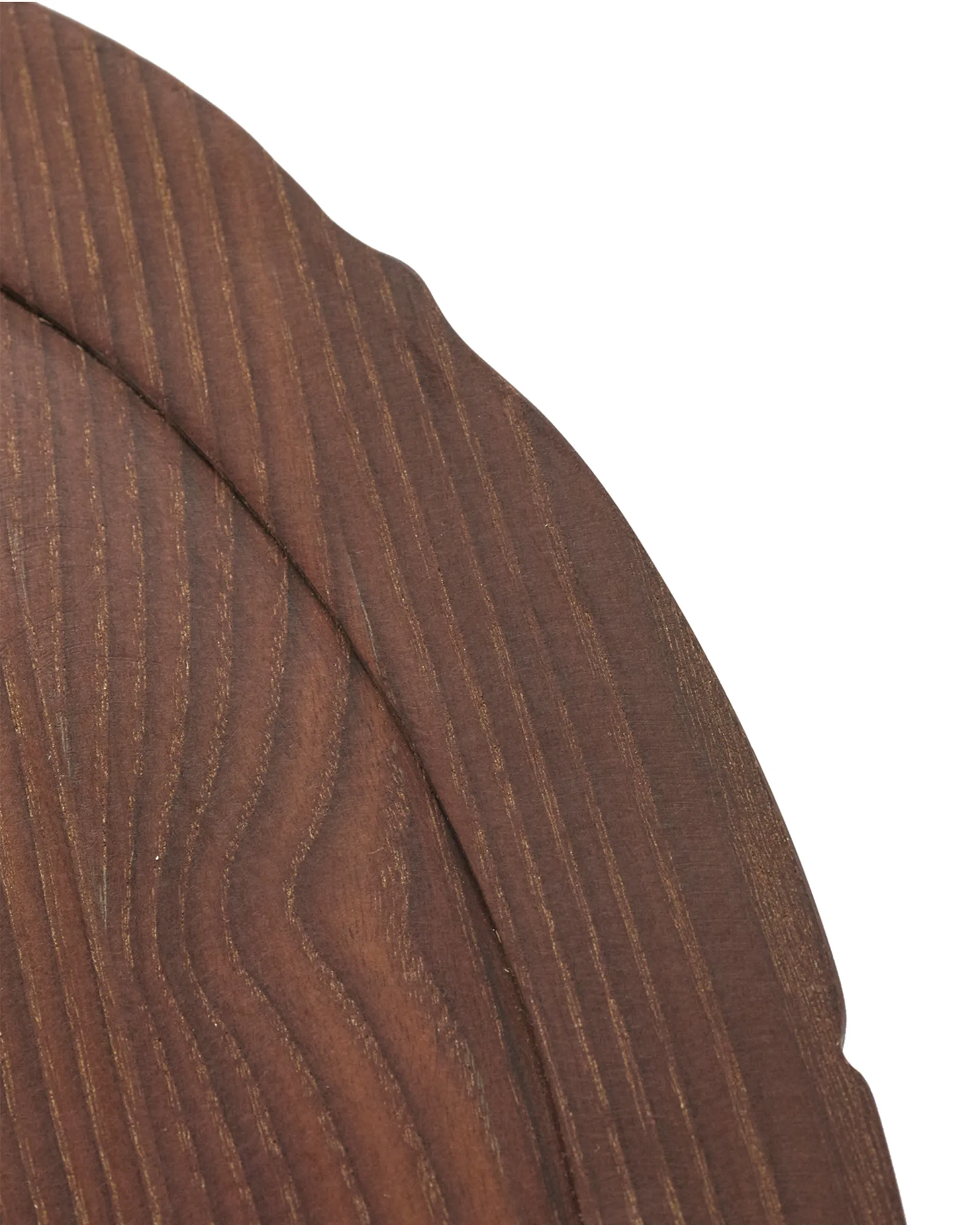 Silhouette oval tray 21x30 cm, Ash Serax