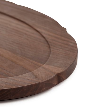 Silhouette oval tray 21x30 cm - Ash - Serax