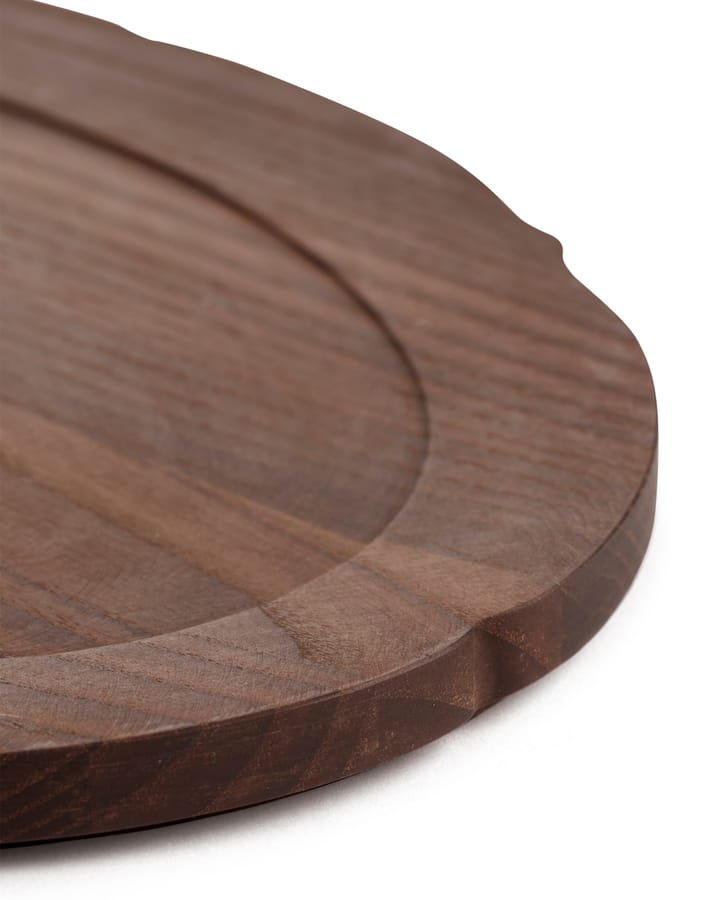 Silhouette oval tray 21x30 cm, Ash Serax