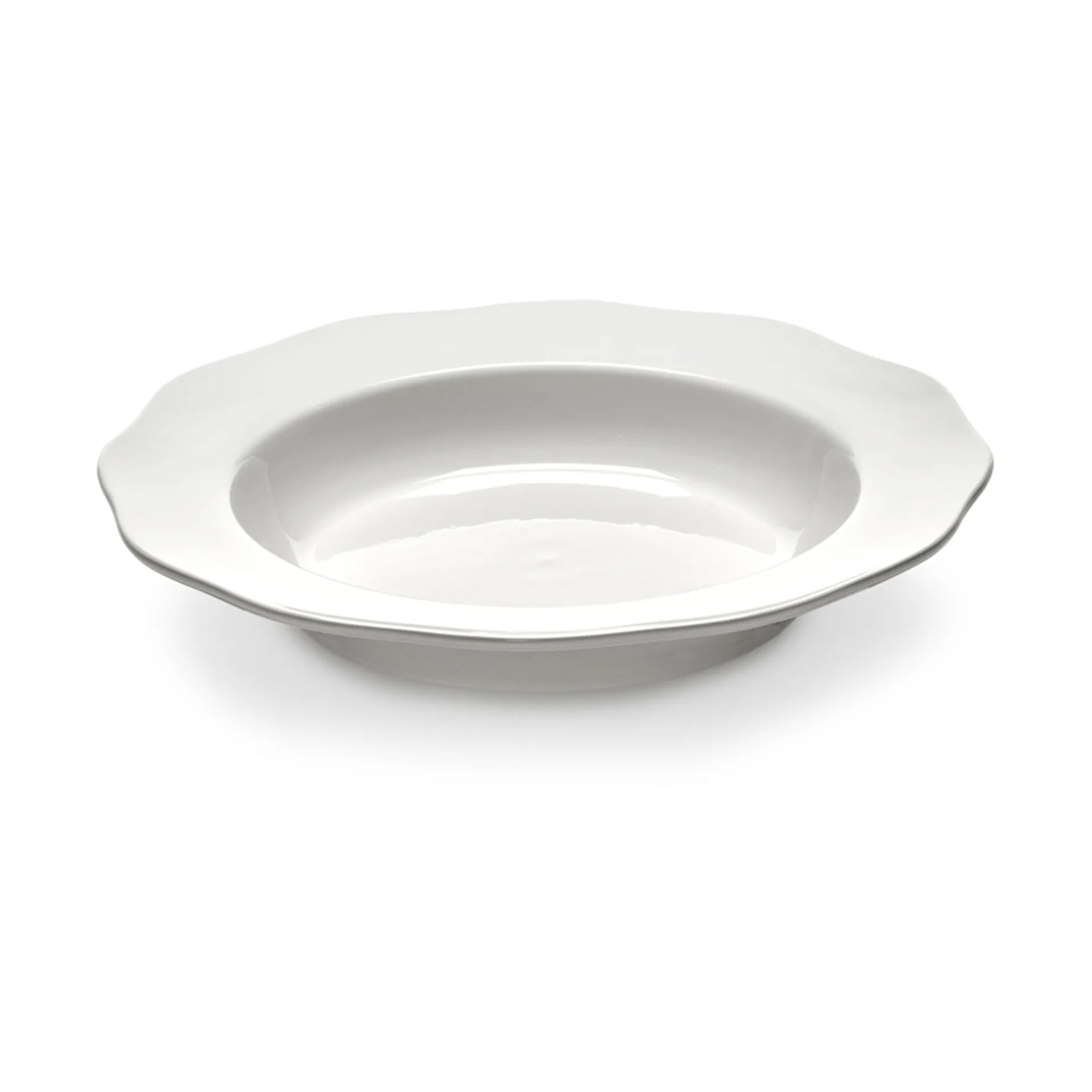 Silhouette pasta plate Ø22 cm 4-pack, White Serax