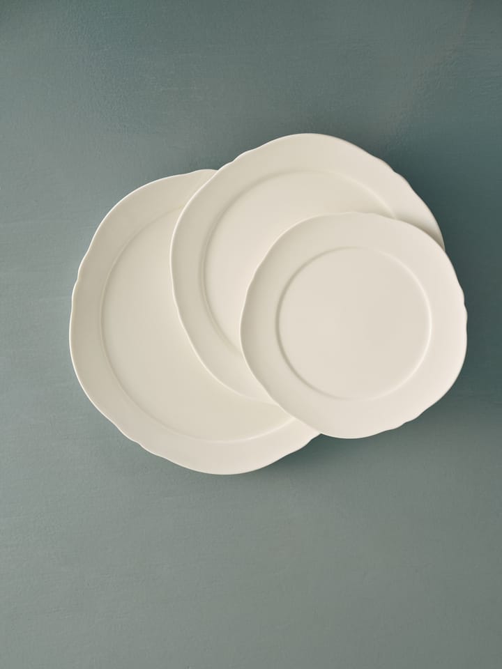 Silhouette plate L Ø26 cm, White Serax