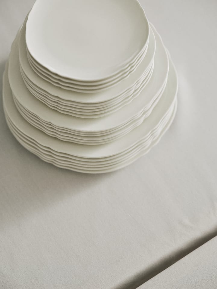 Silhouette plate L Ø26 cm, White Serax