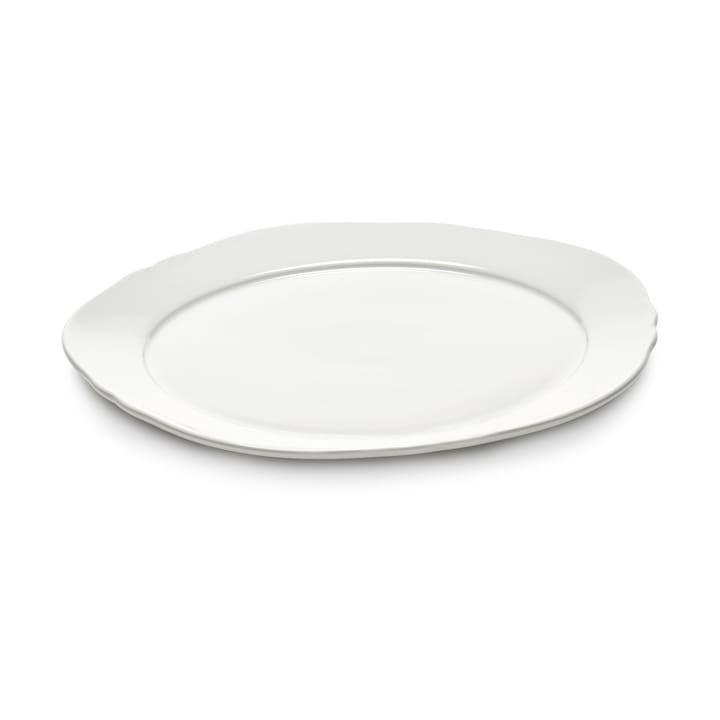 Silhouette plate M Ø23.5 cm, White Serax