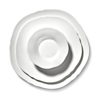 Silhouette plate M Ø23.5 cm - White - Serax