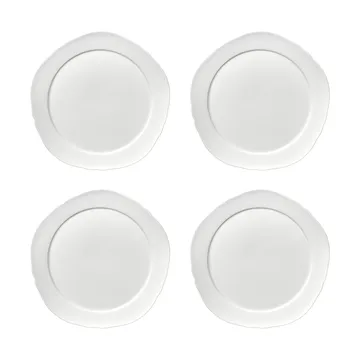 Silhouette plate S Ø20.6 cm 4-pack - White - Serax