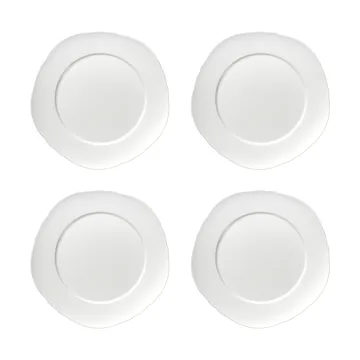 Silhouette plate XS Ø17 cm 4-pack - White - Serax