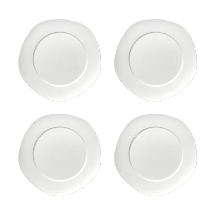 Silhouette plate XS Ø17 cm 4-pack - White - Serax