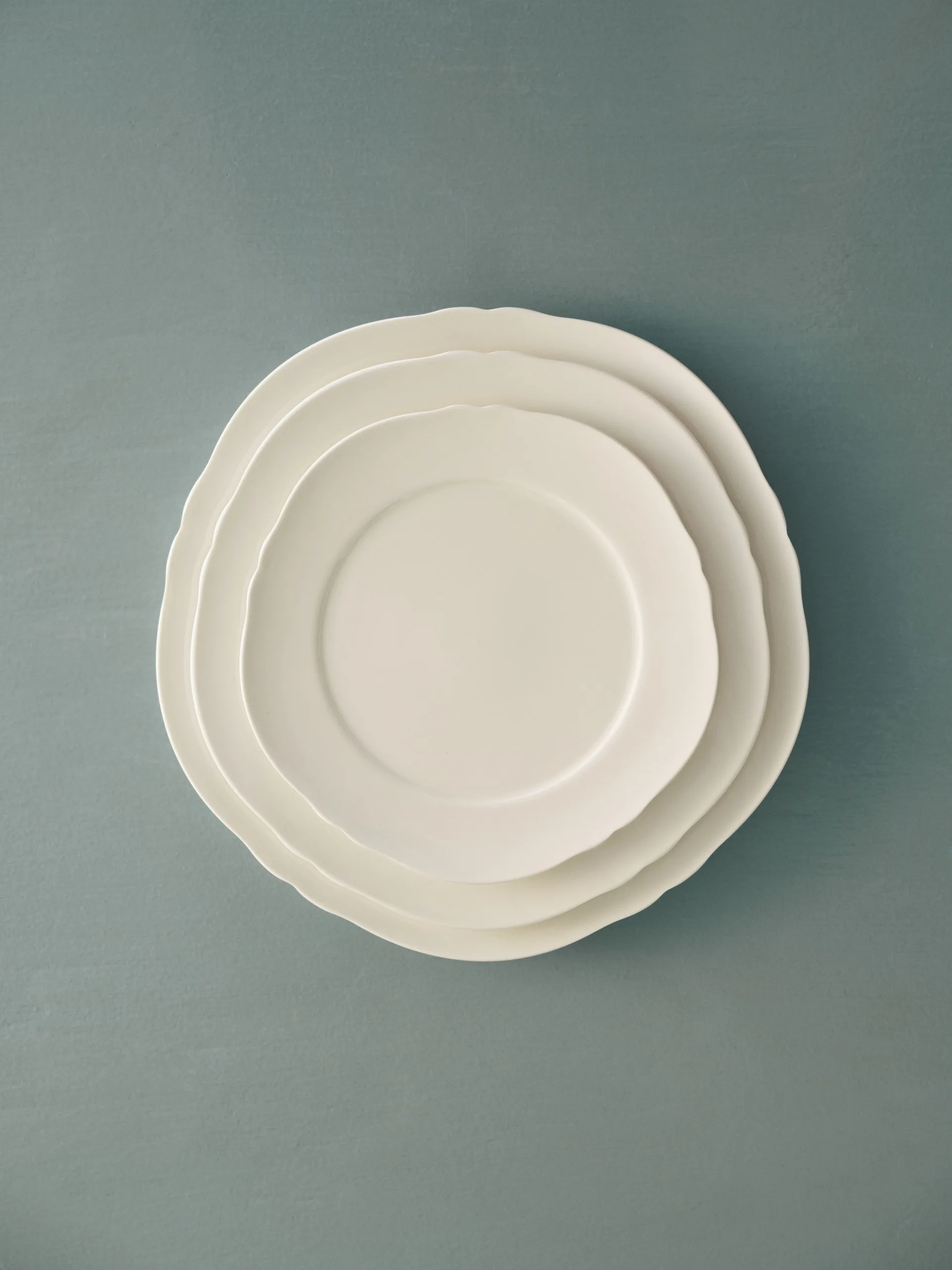 Silhouette plate XS Ø17 cm 4-pack, White Serax