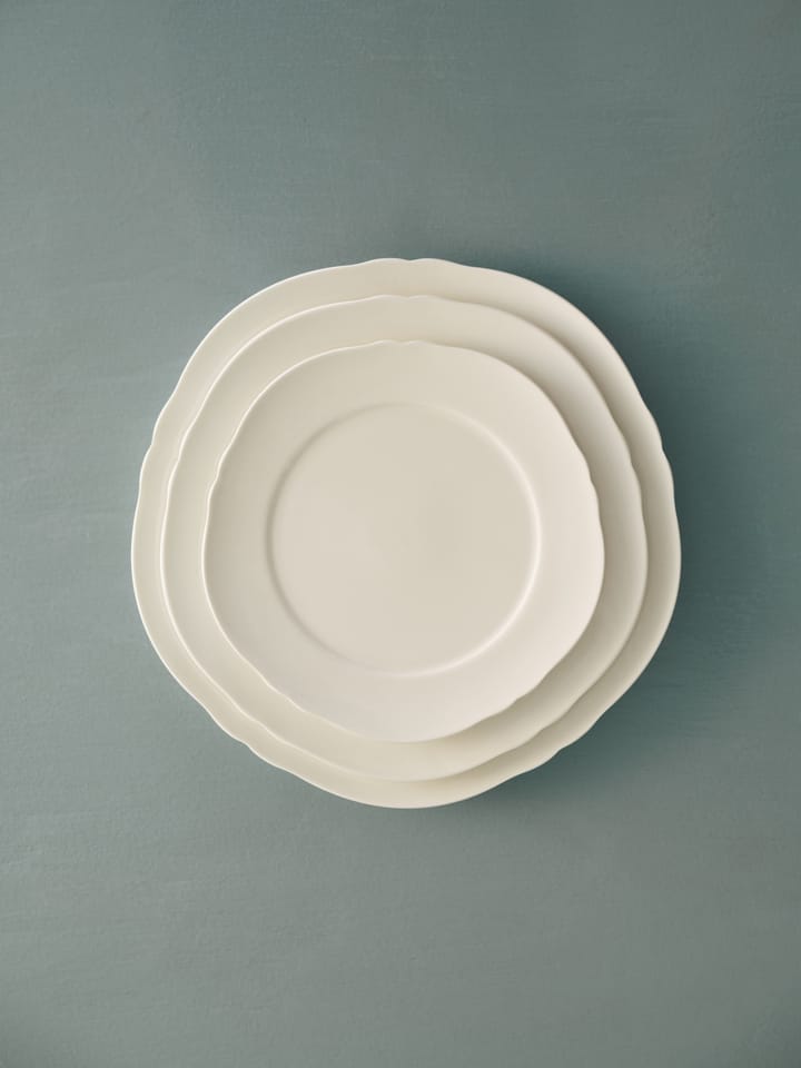 Silhouette plate XS Ø17 cm 4-pack, White Serax