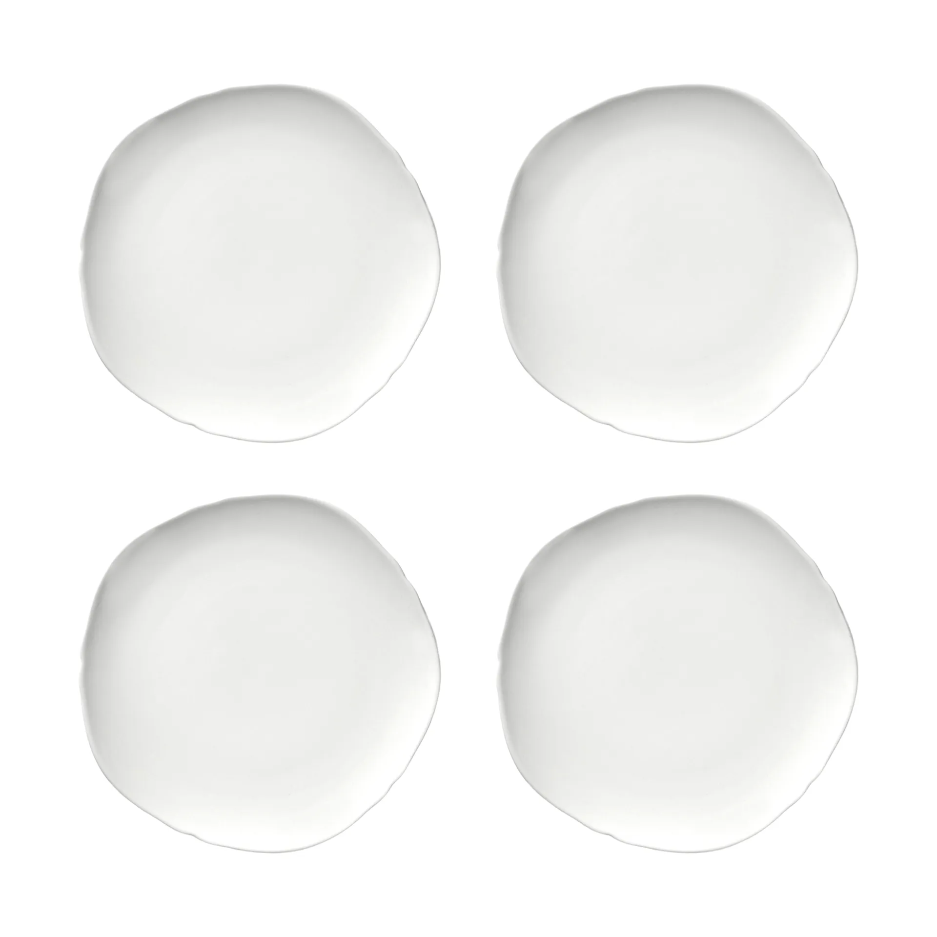 Silhouette plate XXS Ø15 cm 4-pack, White Serax