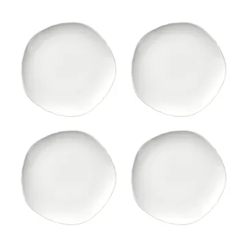 Silhouette plate XXS Ø15 cm 4-pack - White - Serax