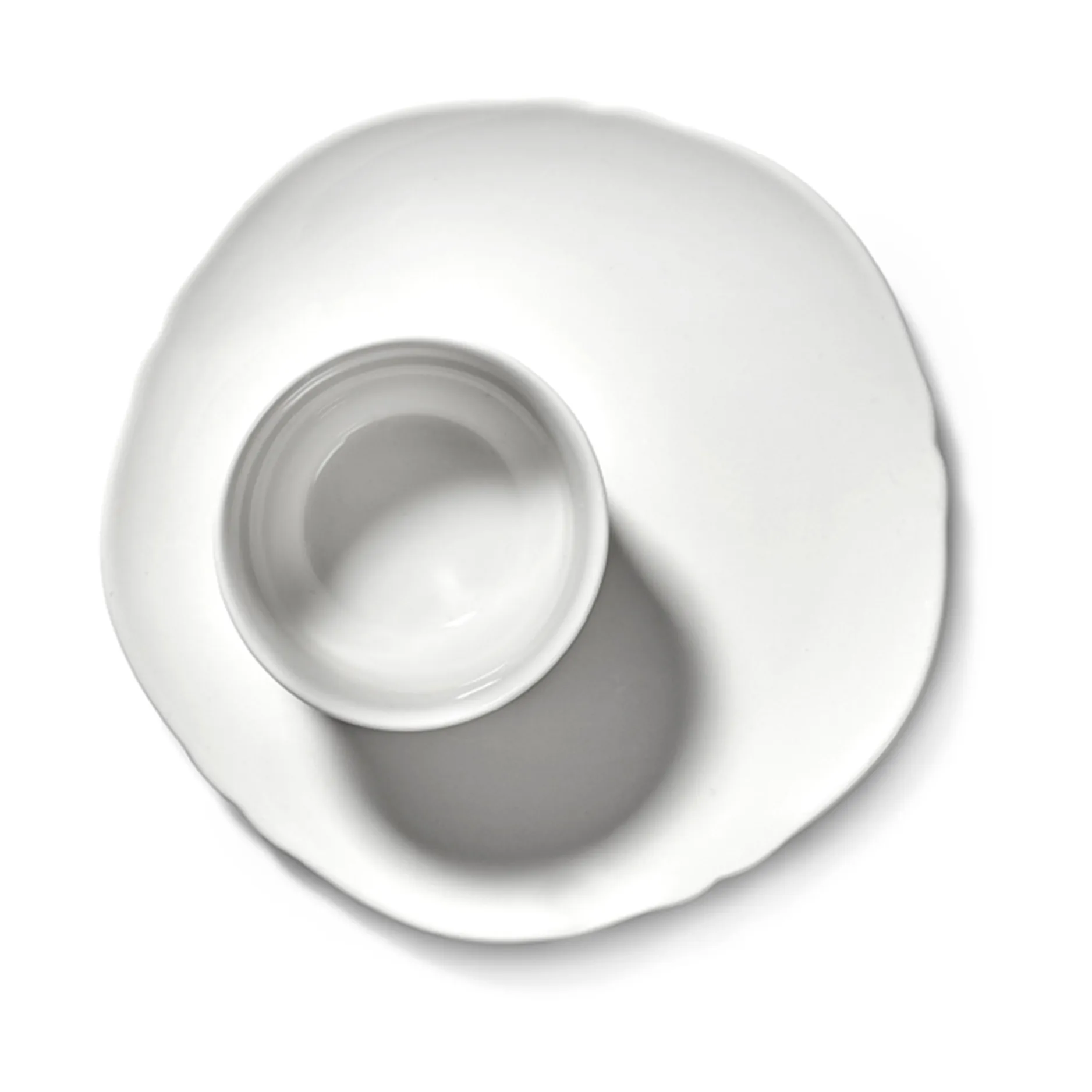 Silhouette plate XXS Ø15 cm 4-pack, White Serax
