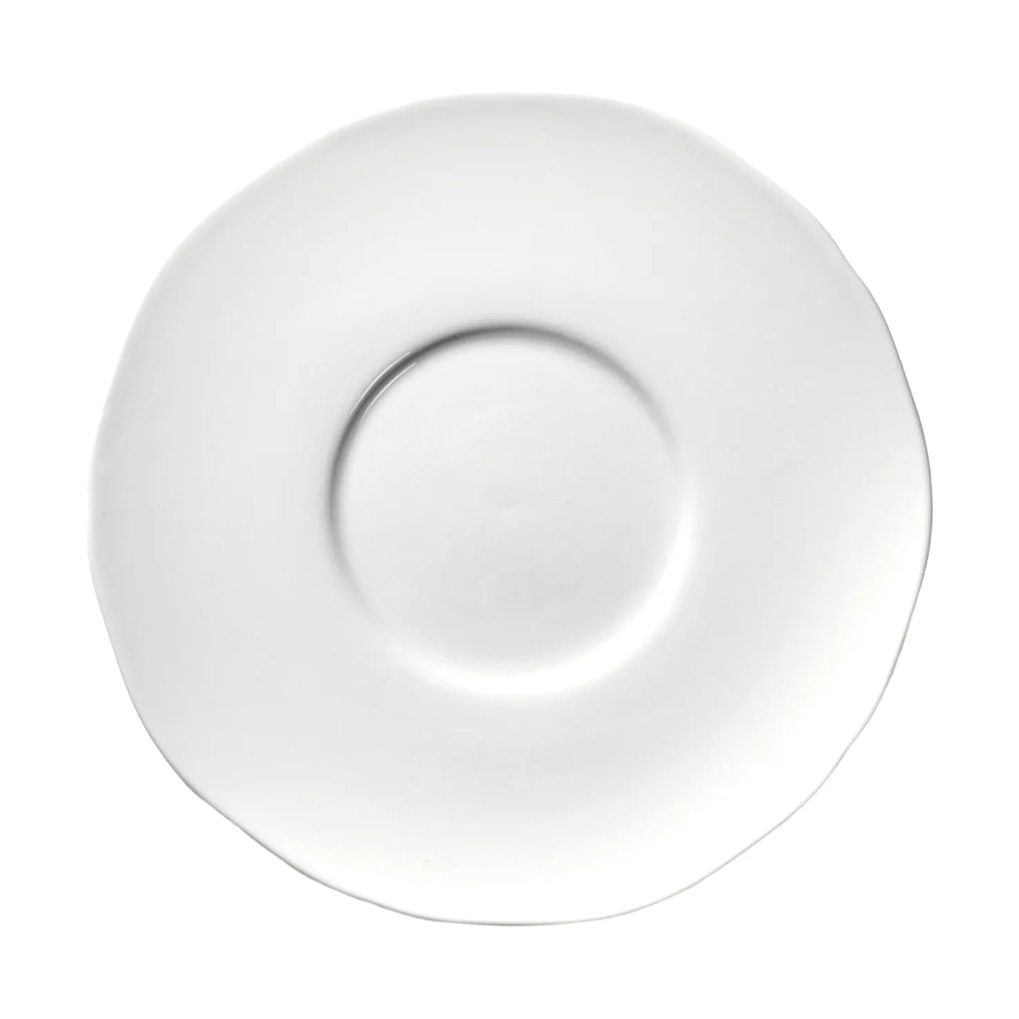 Silhouette saucer for coffee cup Ø12.7 cm 4-pack, White Serax