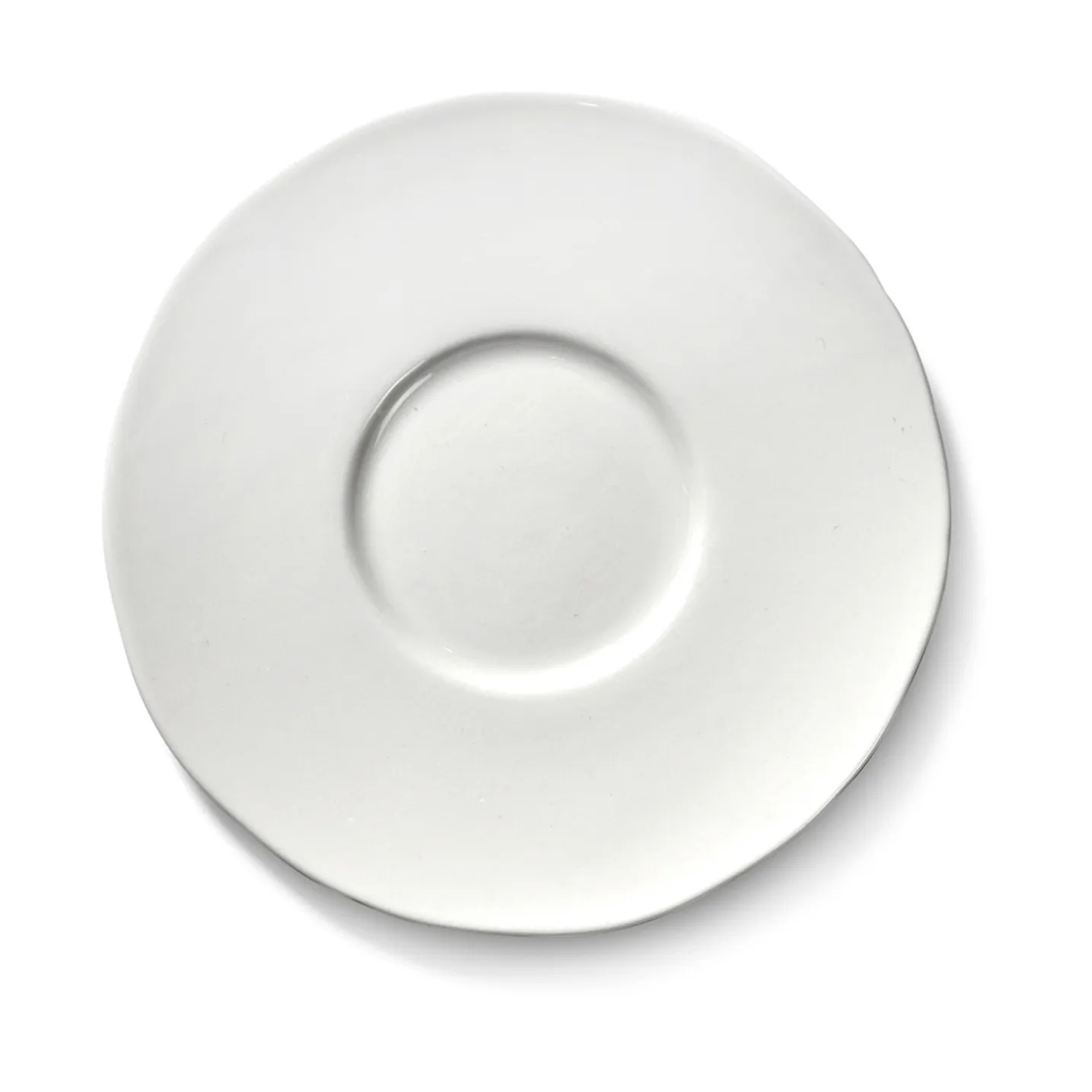 Silhouette saucer for espresso cup Ø10.3 cm 4-pack, White Serax