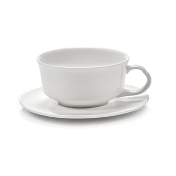 Silhouette saucer for espresso cup Ø10.3 cm - White - Serax
