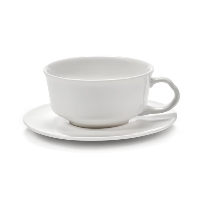 Silhouette saucer for espresso cup Ø10.3 cm, White Serax