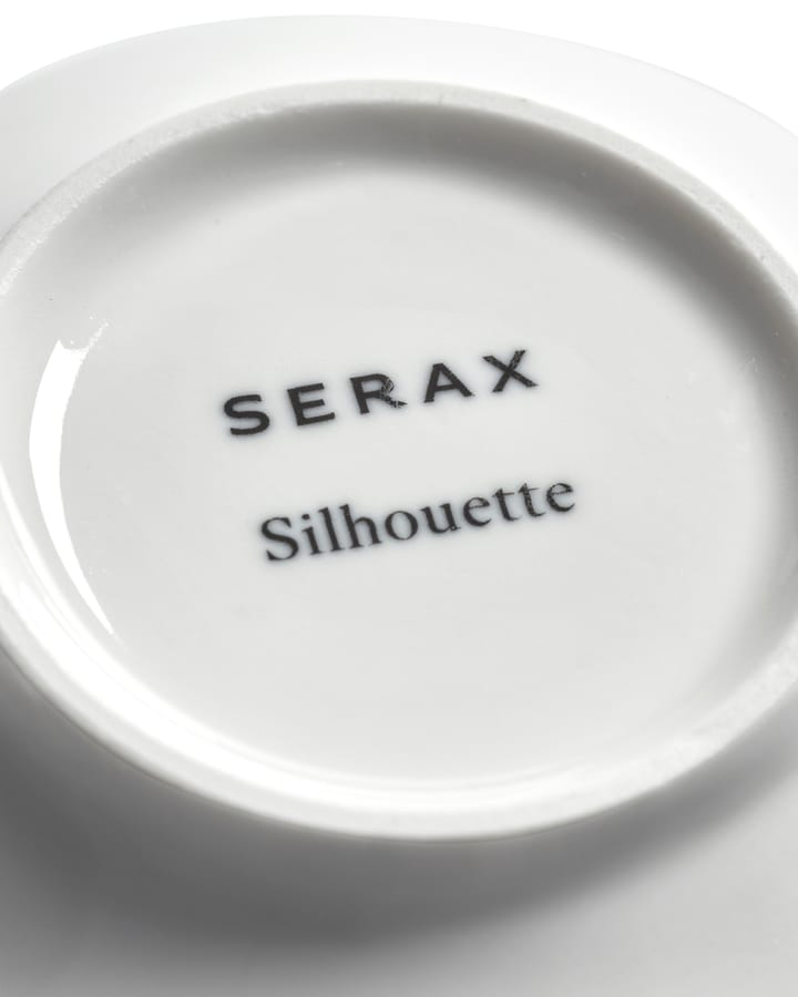 Silhouette saucer for espresso cup Ø10.3 cm, White Serax