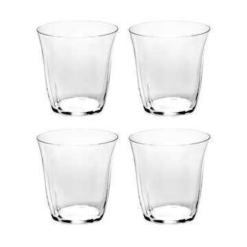 Silhouette water glass 30 cl 4-pack - Clear - Serax