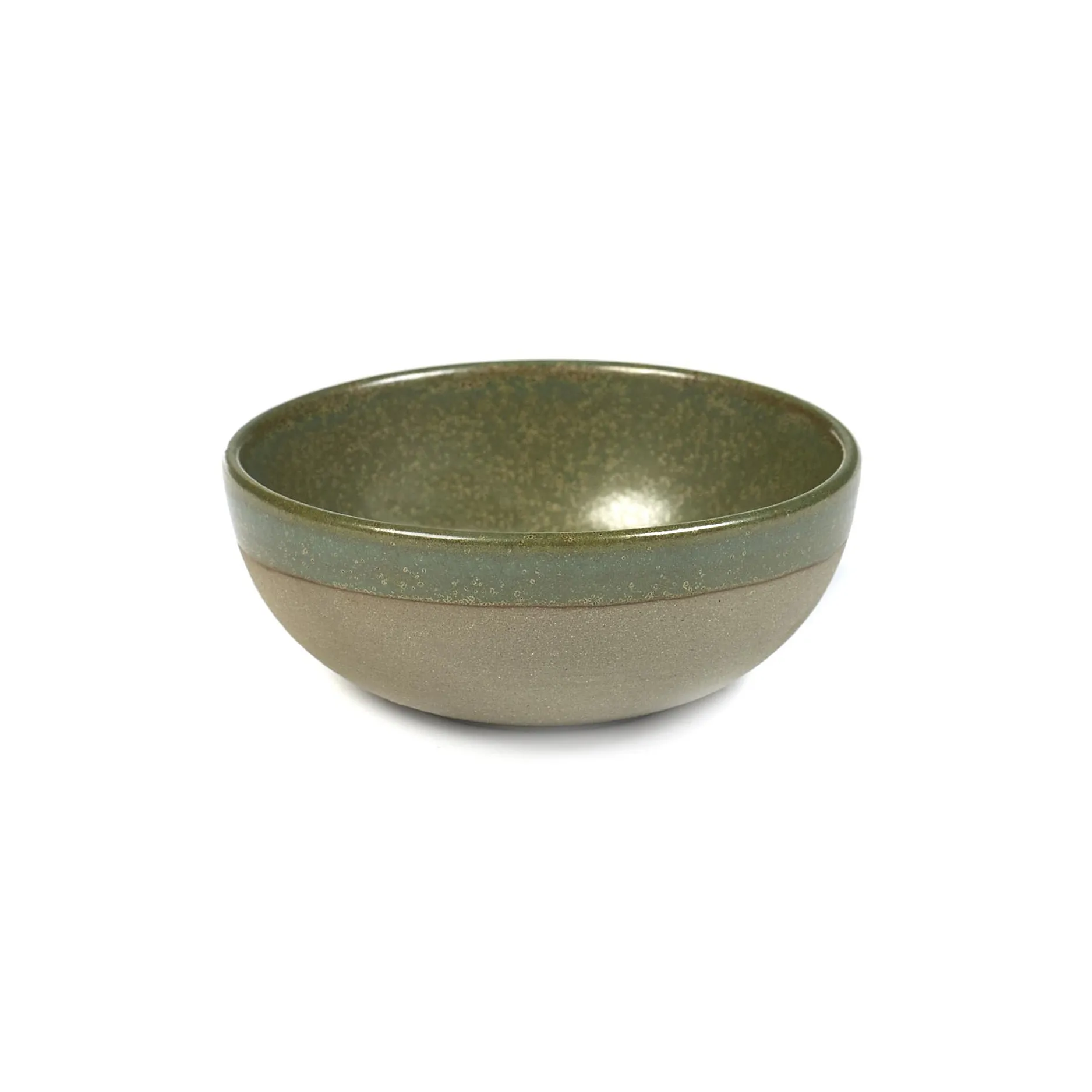 Surface breakfast bowl 11 cm, grey-camogreen Serax