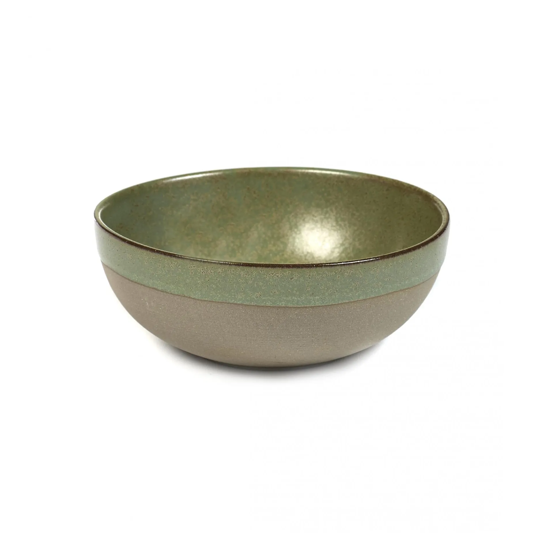 Surface breakfast bowl 13 cm, grey-camogreen Serax