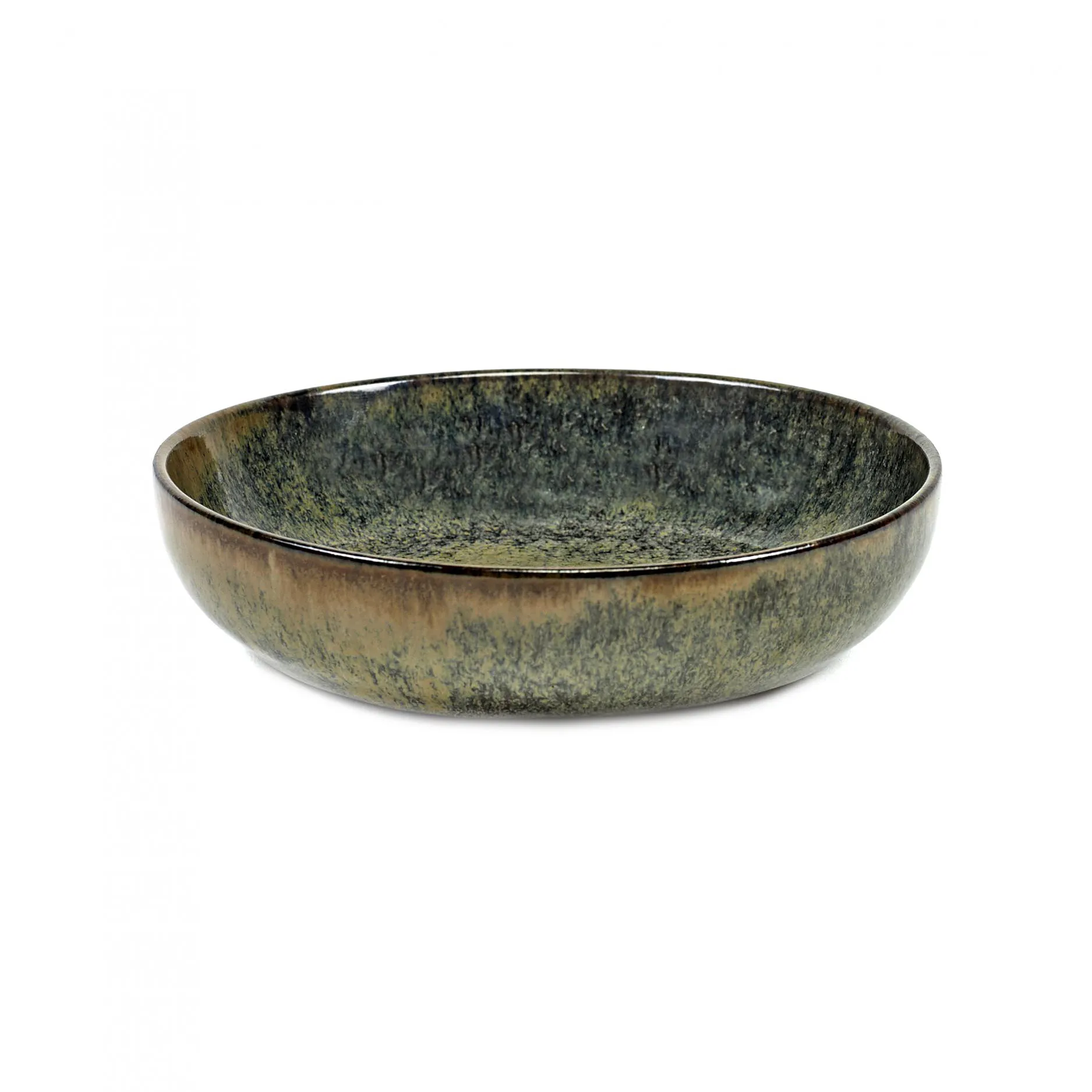 Surface deep plate 16 cm, indi grey Serax