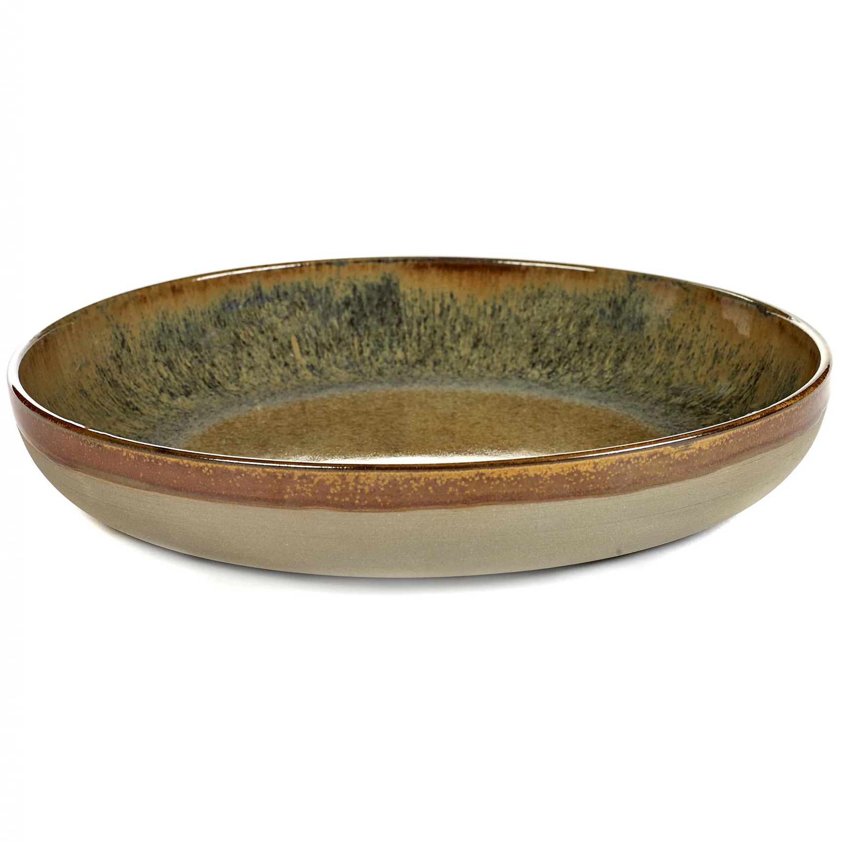 Surface serving saucer 32 cm, indi grey Serax