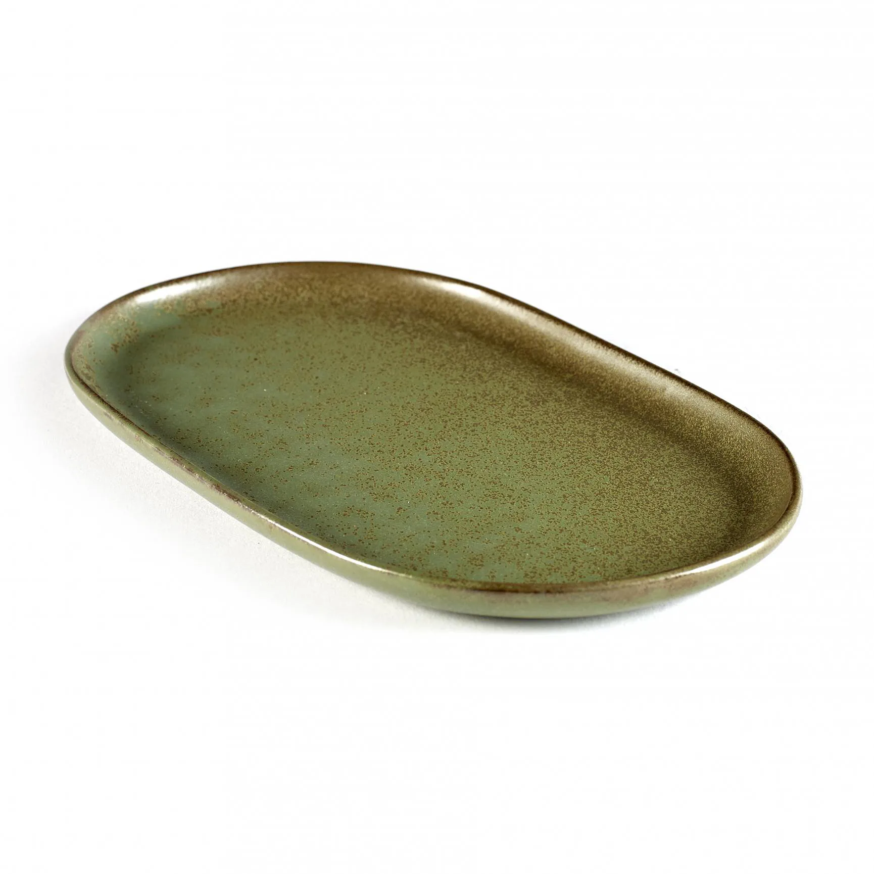 Surface tapas plate 15x25 cm, camogreen Serax