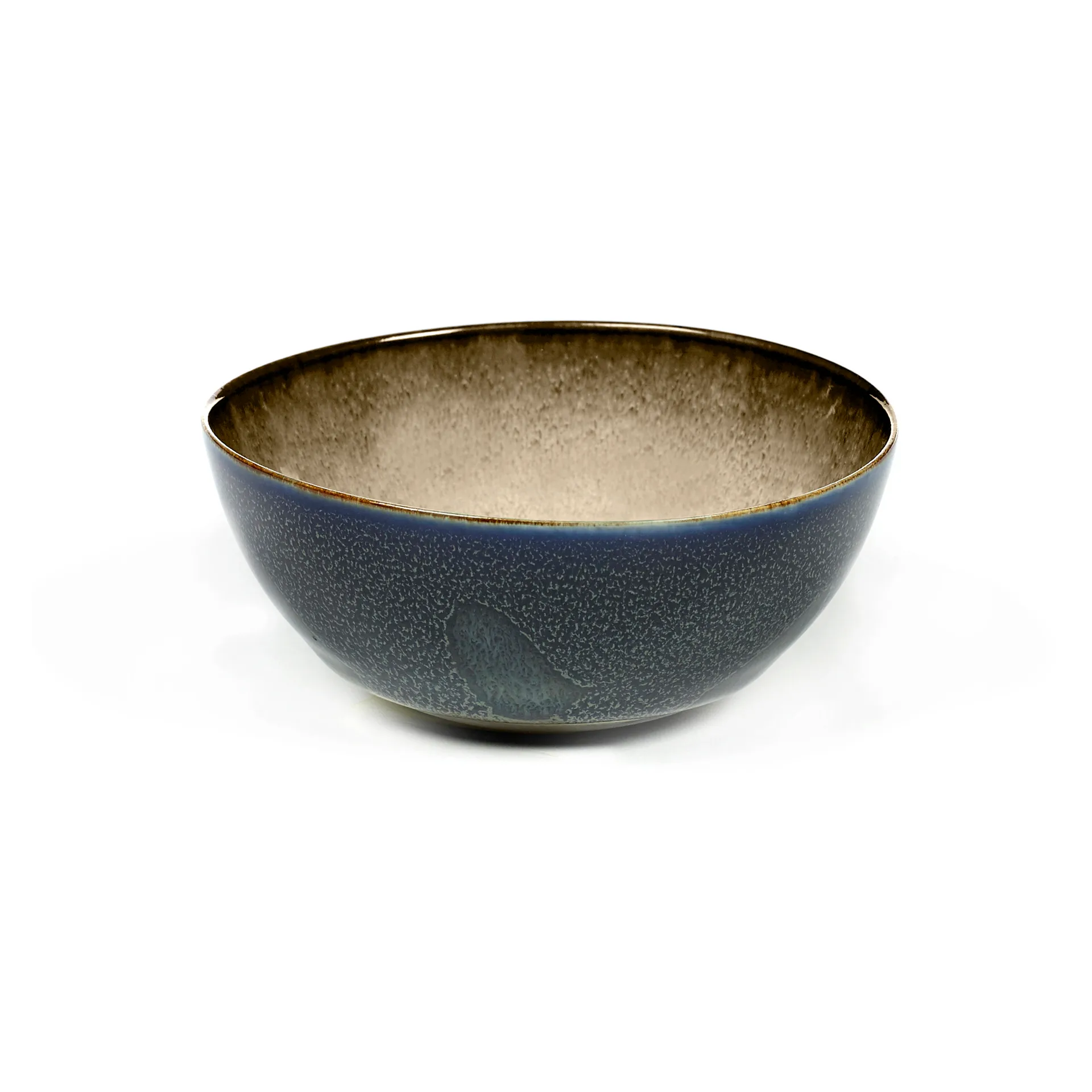 Terres de Rêves bowl S, misty grey-dark blue Serax