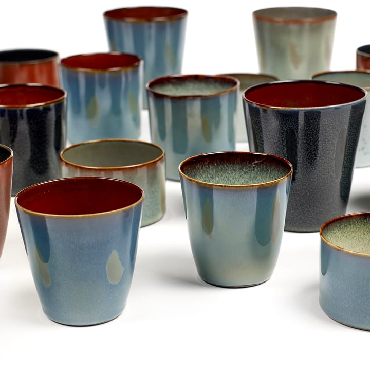 Terres de Rêves cup M, dark blue-rust Serax