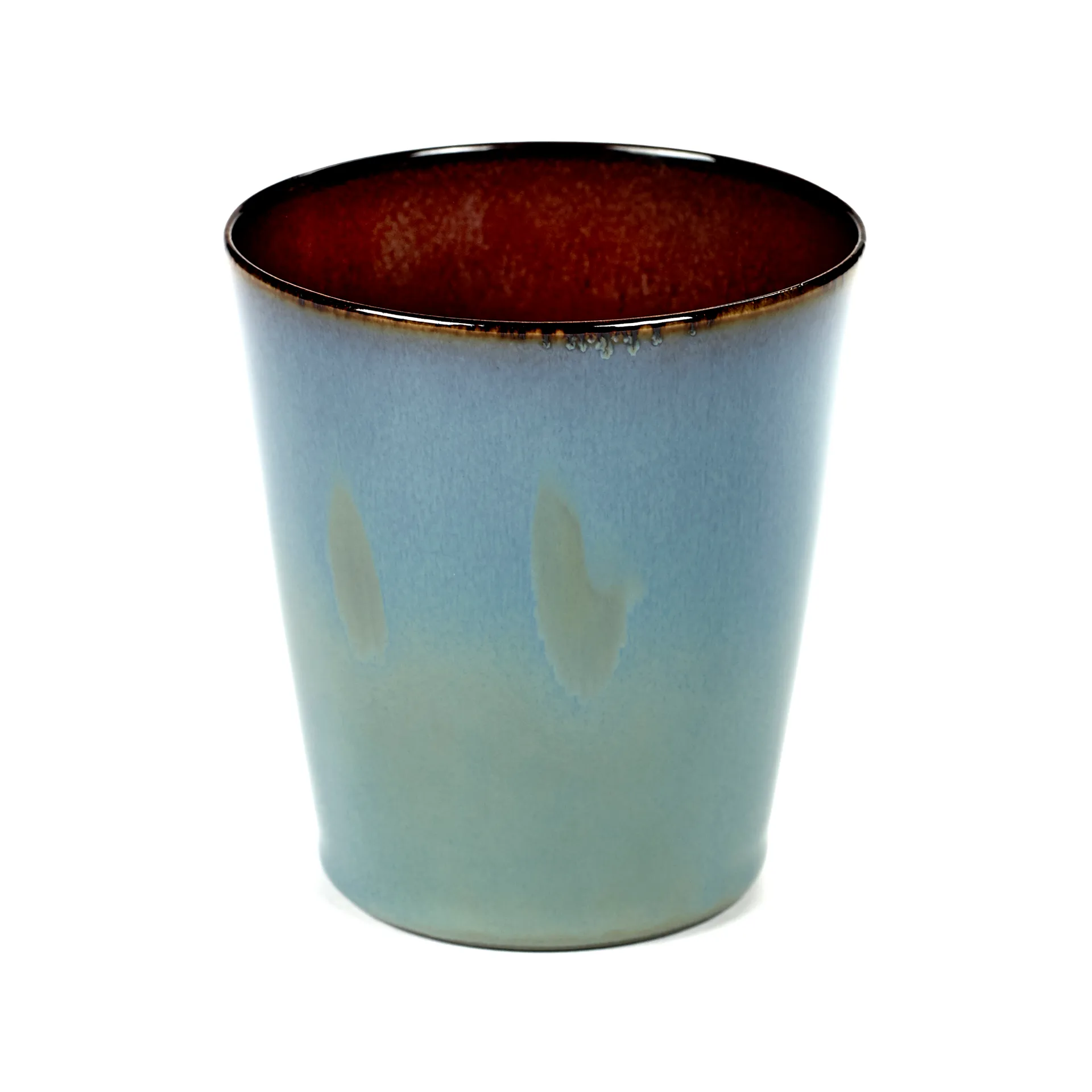 Terres de Rêves cup M, smokey blue-rust Serax