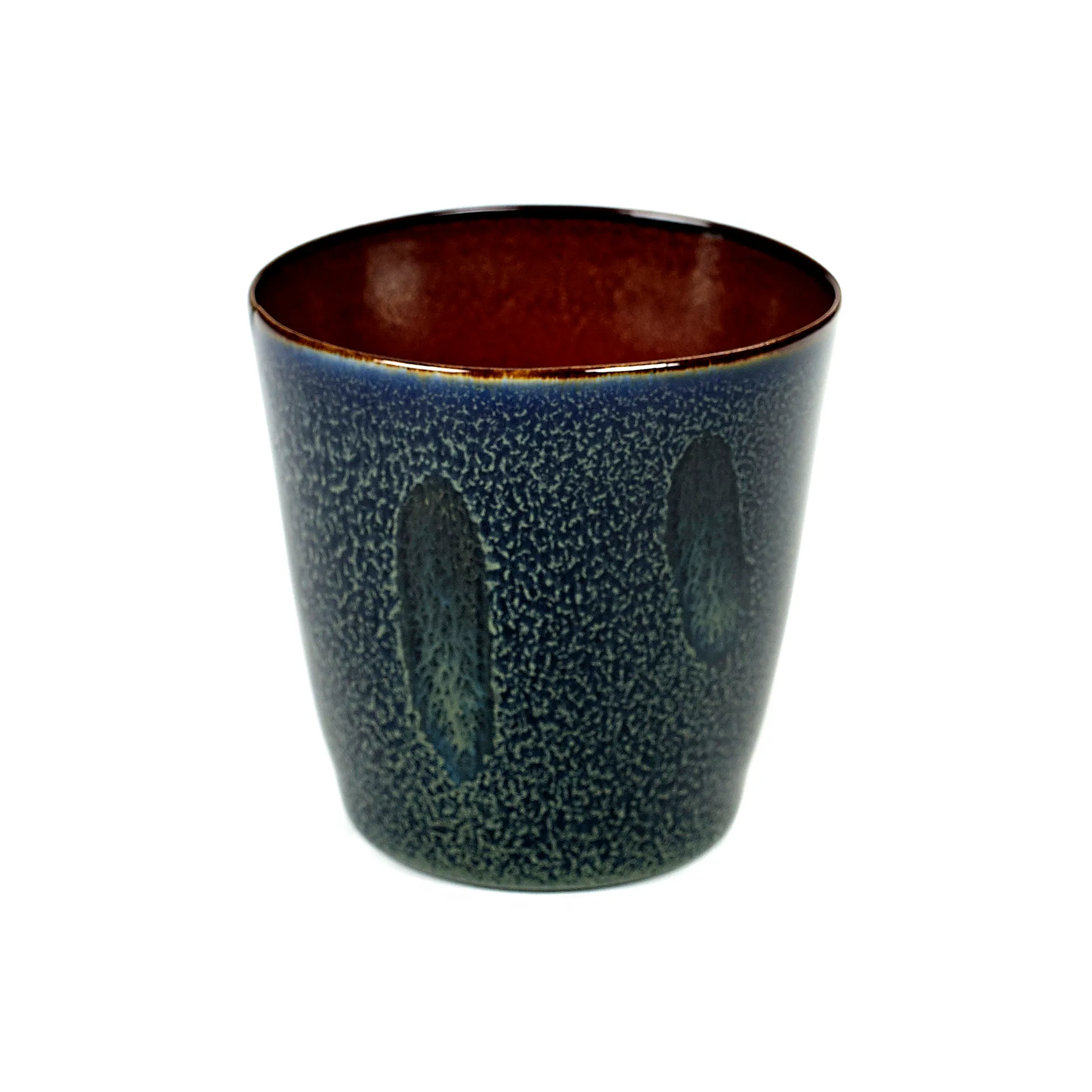 Terres de Rêves cup S, dark blue-rust Serax