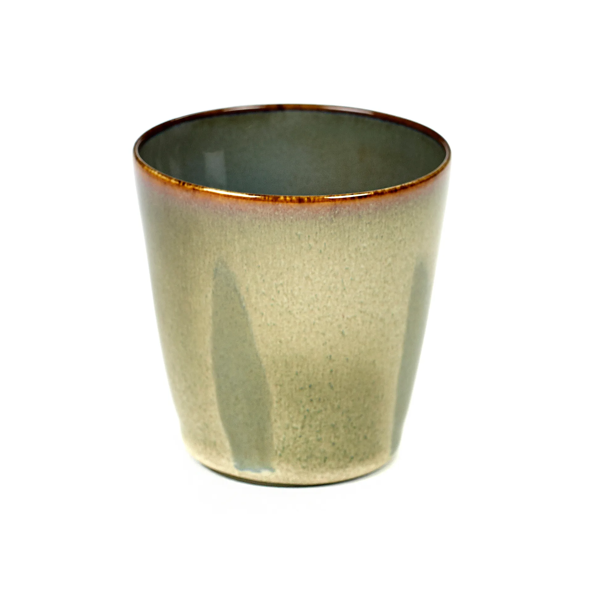 Terres de Rêves cup S, misty grey-smokey blue Serax