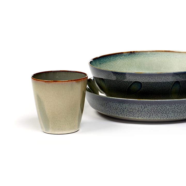 Terres de Rêves cup S, misty grey-smokey blue Serax