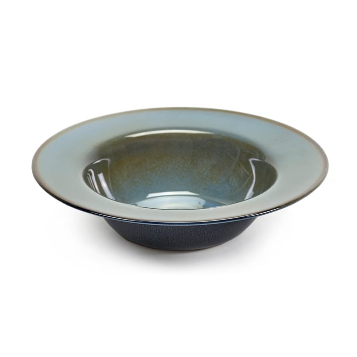 Terres de Rêves deep plate 21.3 cm - Blue grey-dark blue - Serax