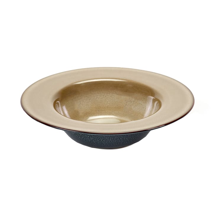 Terres de Rêves deep plate 21.3 cm - Misty grey-dark blue - Serax