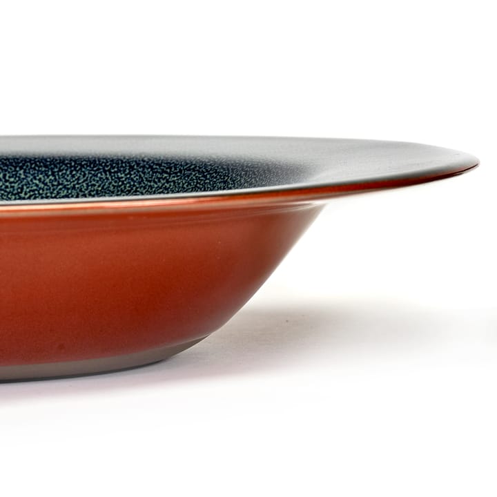 Terres de Rêves deep plate 21.3 cm, Rust-smokey blue Serax
